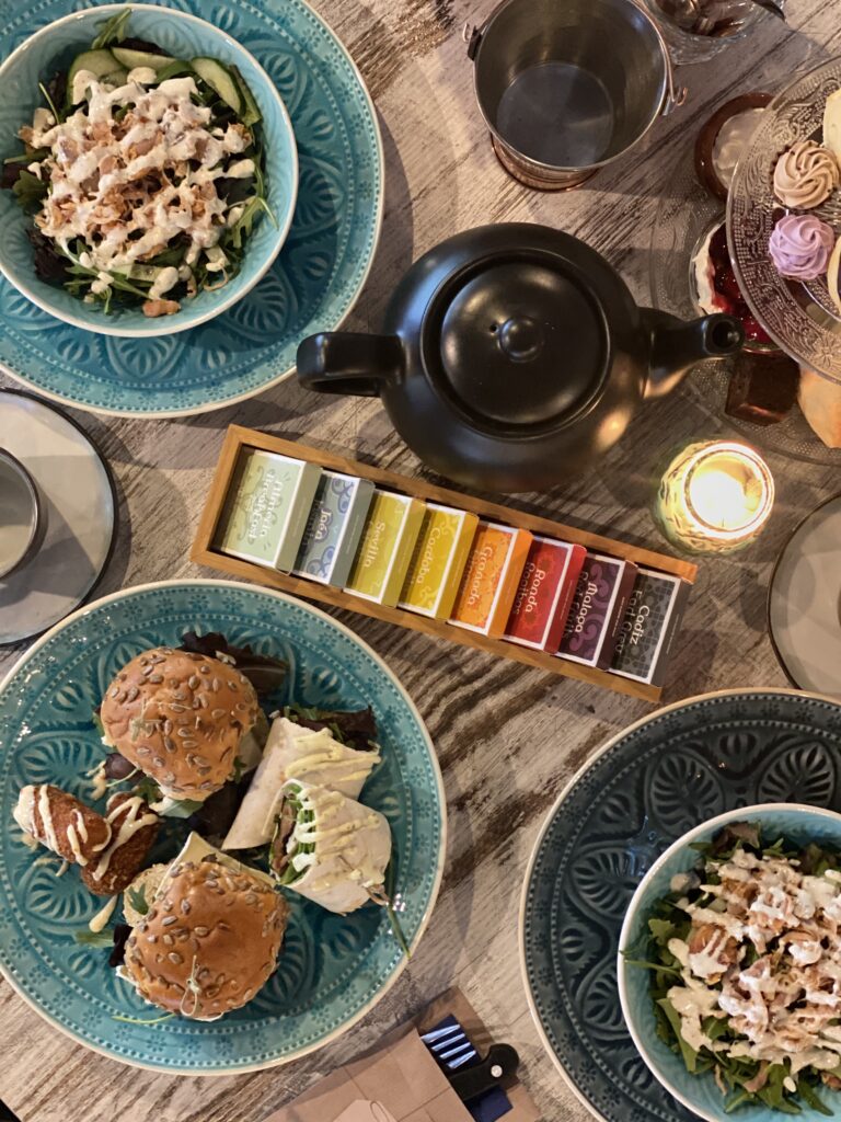 High tea - the post
