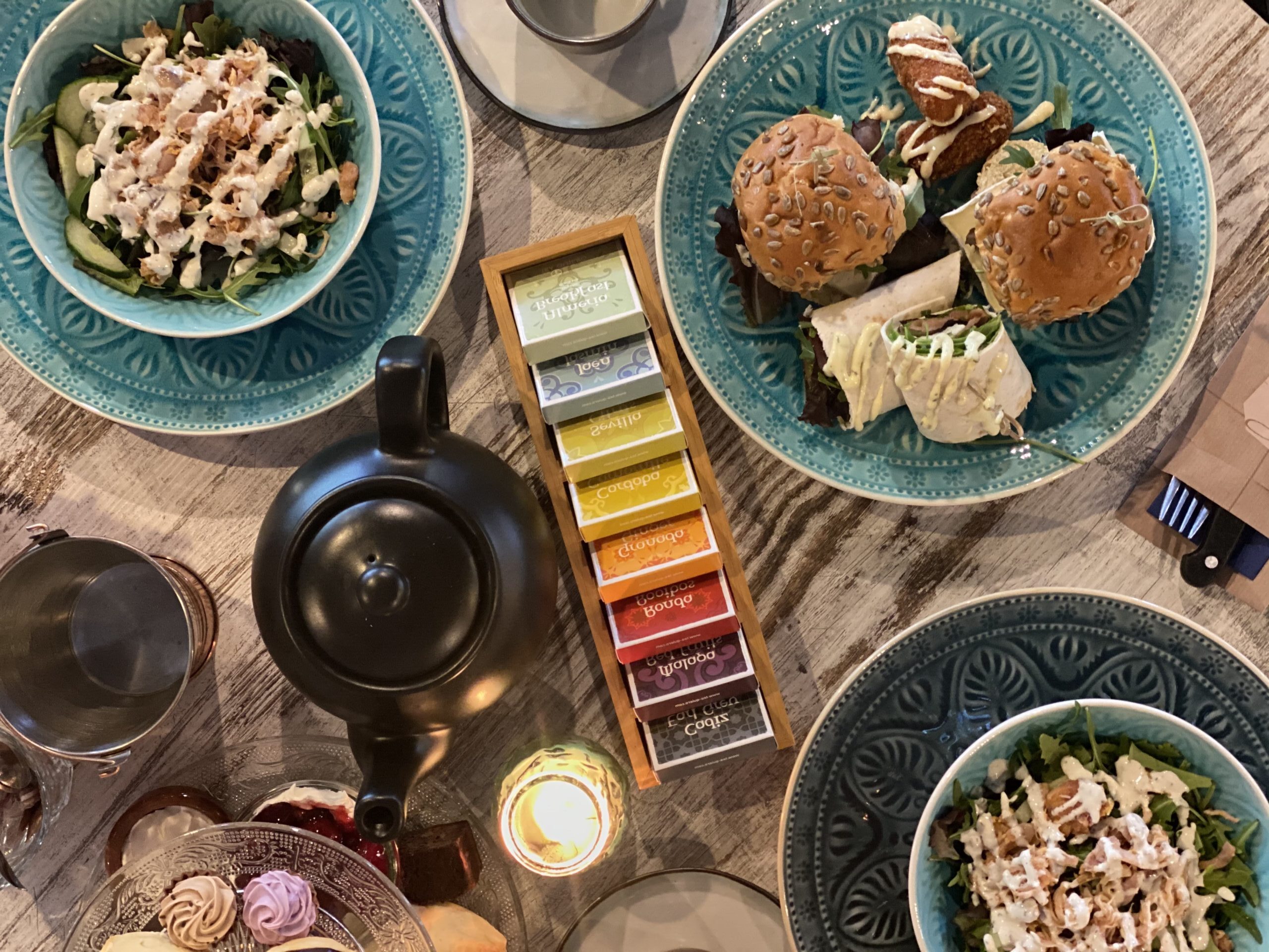 High tea - the post